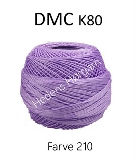 DMC K80 farve 210 Lilla